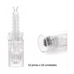 Agujas universales dermapen x 10 unidades (12 pines)