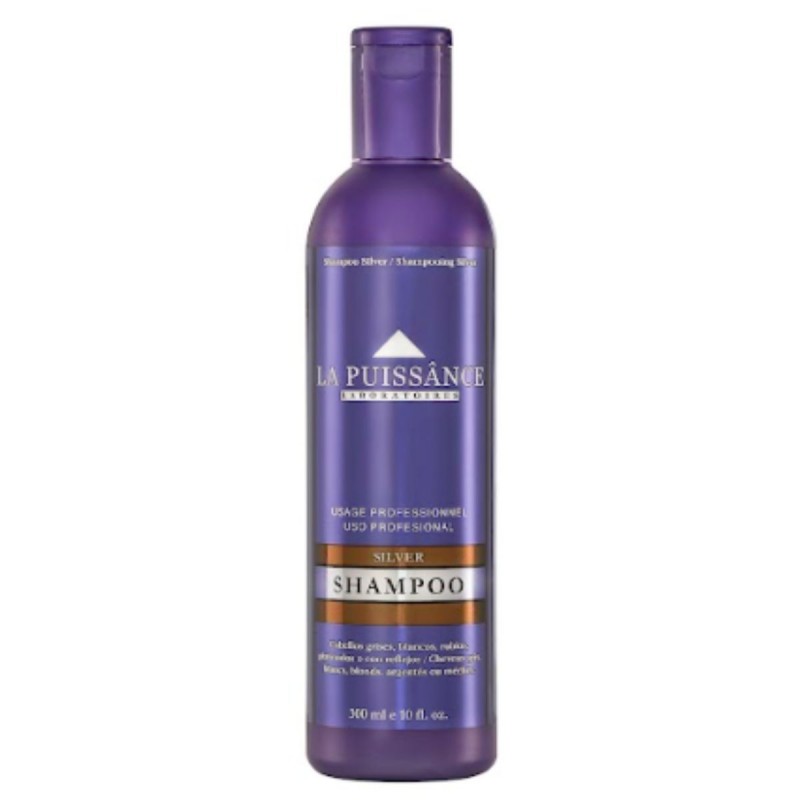 Shampoo Silver  matizador 300 ML La puissance