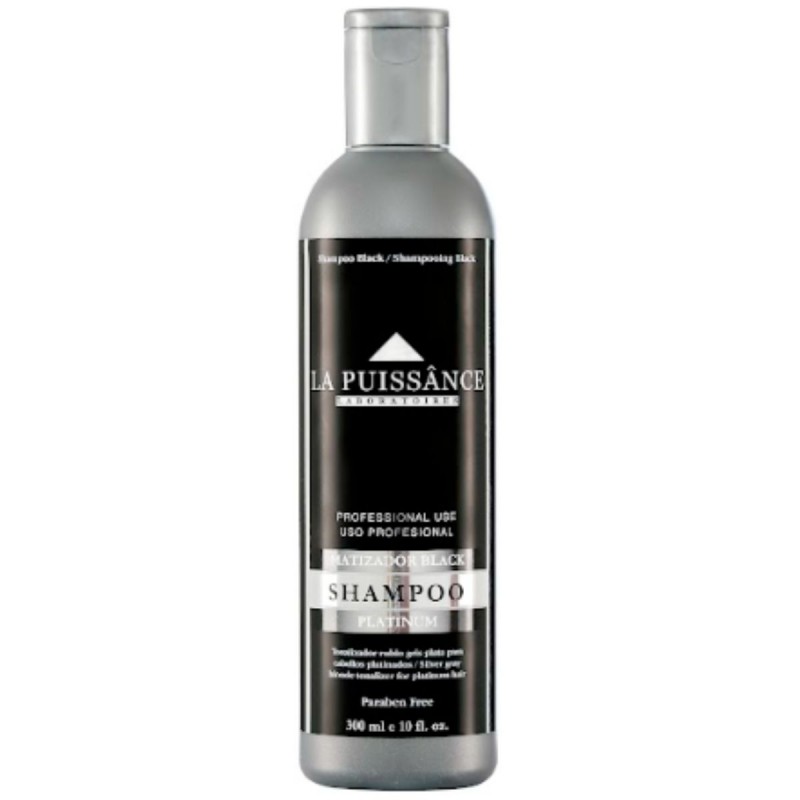 Shampoo Black Platinum  Matizadora x 300 ML La Puissance