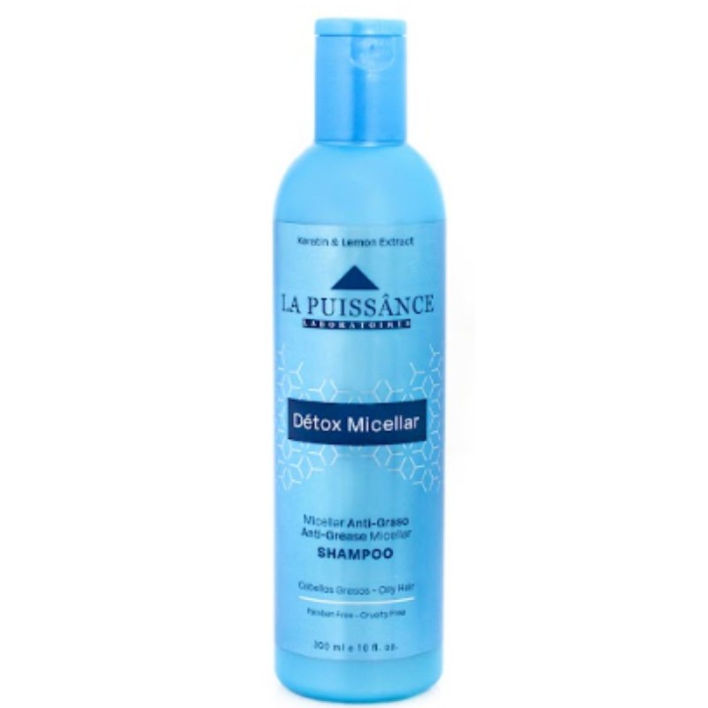 Shampoo micelar Cabellos grasos  300 ml La puissance