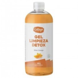 GEL DE LIMPIEZA DETOX BITTER ORANGE 500 GRS COLLAGE