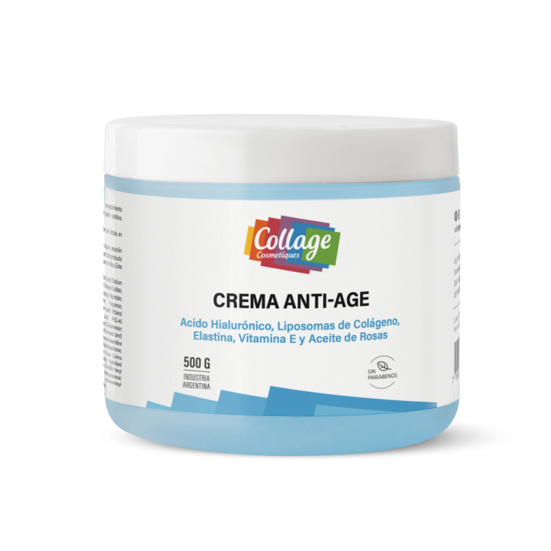 CREMA ANTIAGE CON ACIDO HIALURONICO 500 GRS COLLAGE