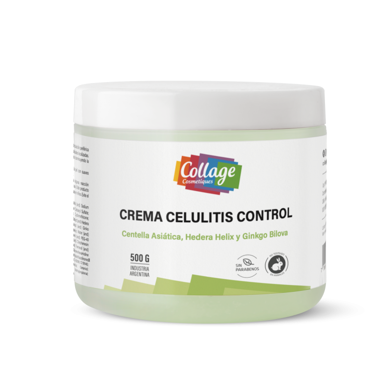 CREMA PARA MASAJES CELULITIS CONTROL 500 GRS COLLAGE