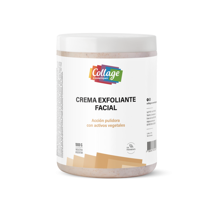 CREMA EXFOLIANTE FACIAL 1000 GRS COLLAGE