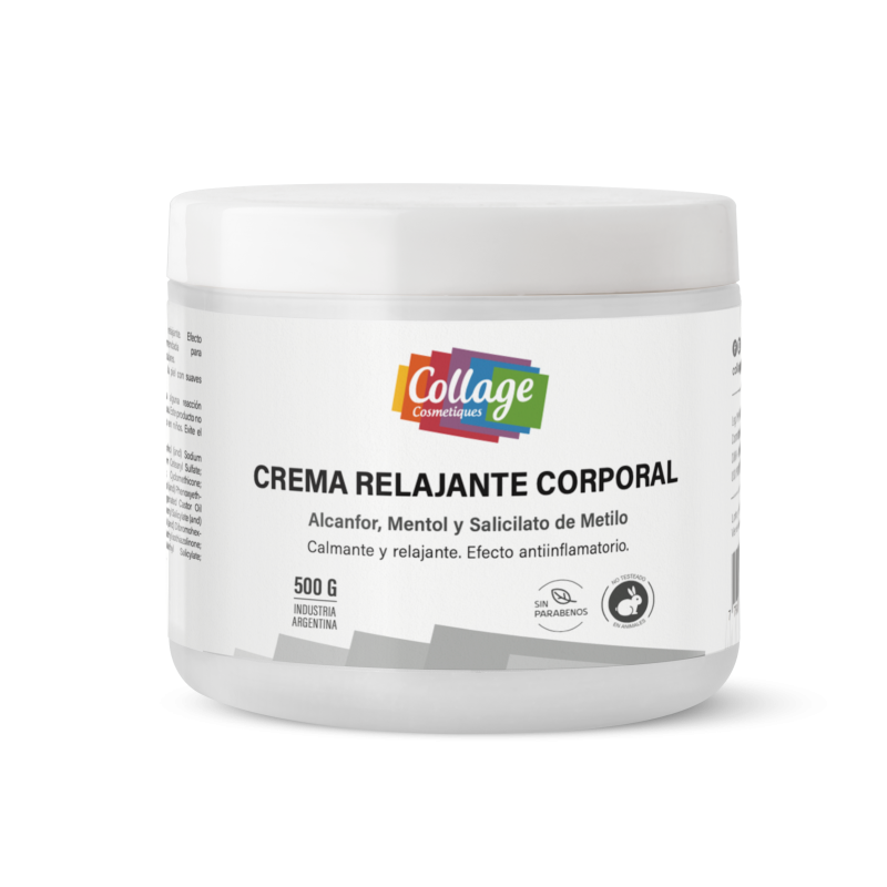 CREMA RELAJANTE CORPORAL  500 GRS COLLAGE