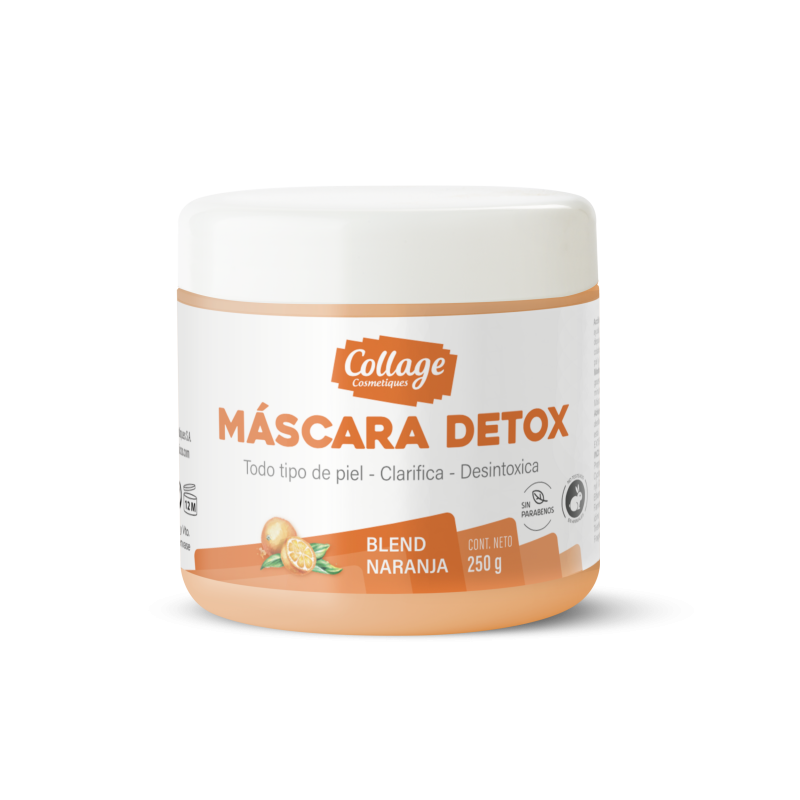 MASCARA DETOX BLEND NARANJA 250 GRS COLLAGE