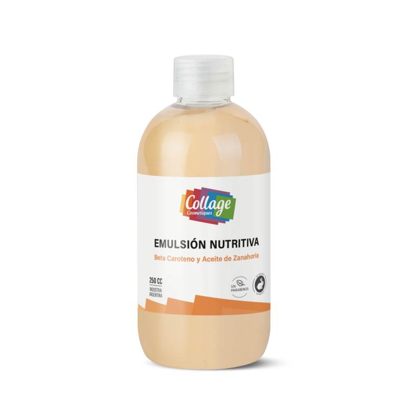 EMULSION NUTRITIVA CON BETA CAROTENO Y ACEITE DE ZANAHORIA 250 GRS COLLAGE