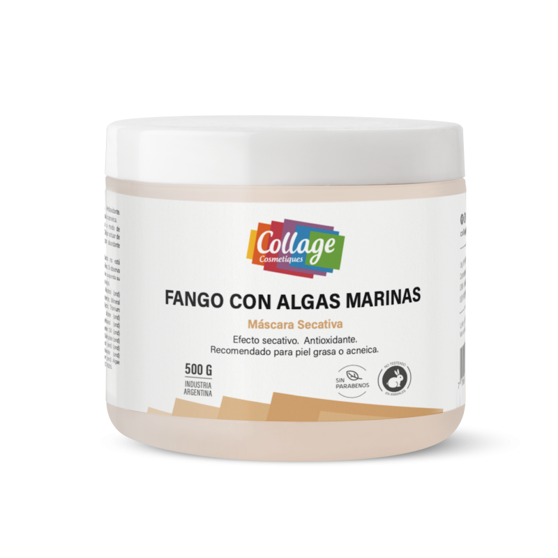 FANGO CON ALGAS MARINAS MASCARA SECATIVA 500 GRS COLLAGE