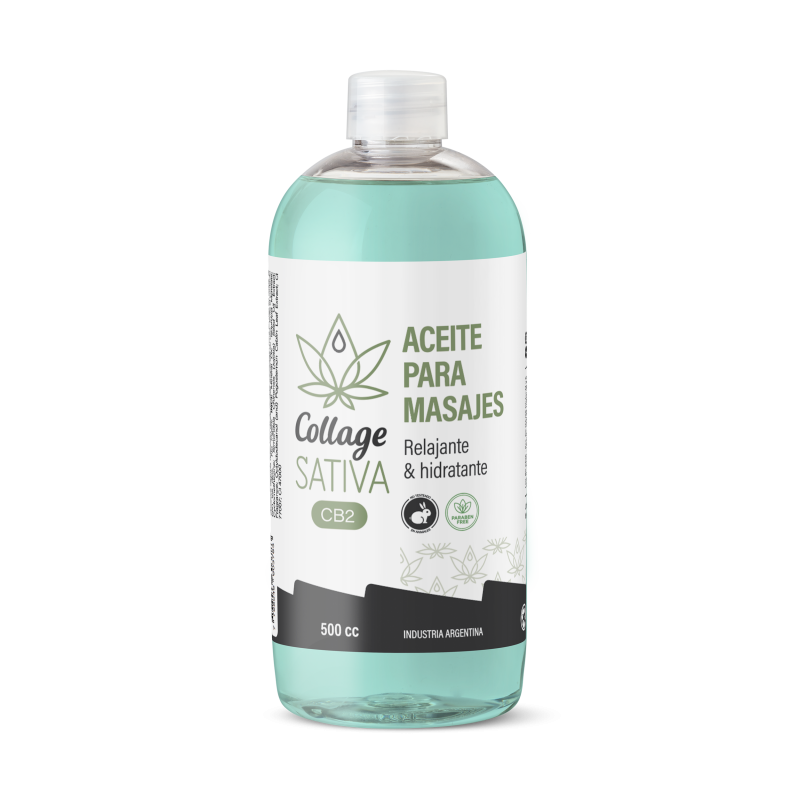 ACEITE RELAX CON CB2 500 CC COLLAGE