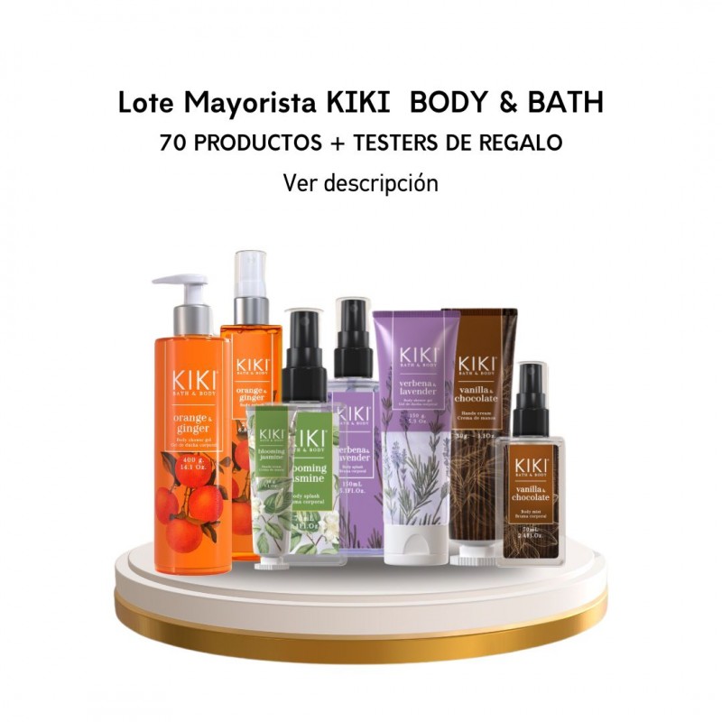 LOTE MAYORISTA KIKI BODY & BATH