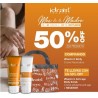 COMPRANDO CREMA REPARADORA VITAMIN C TE LLEVAS SU EFOLIANTE ANTIAGE CON UN 50%OFF Y UN NECESER DE REGALO