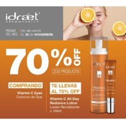 Comprando contorno de ojos vitamin c te llevas su loción con un 70%off