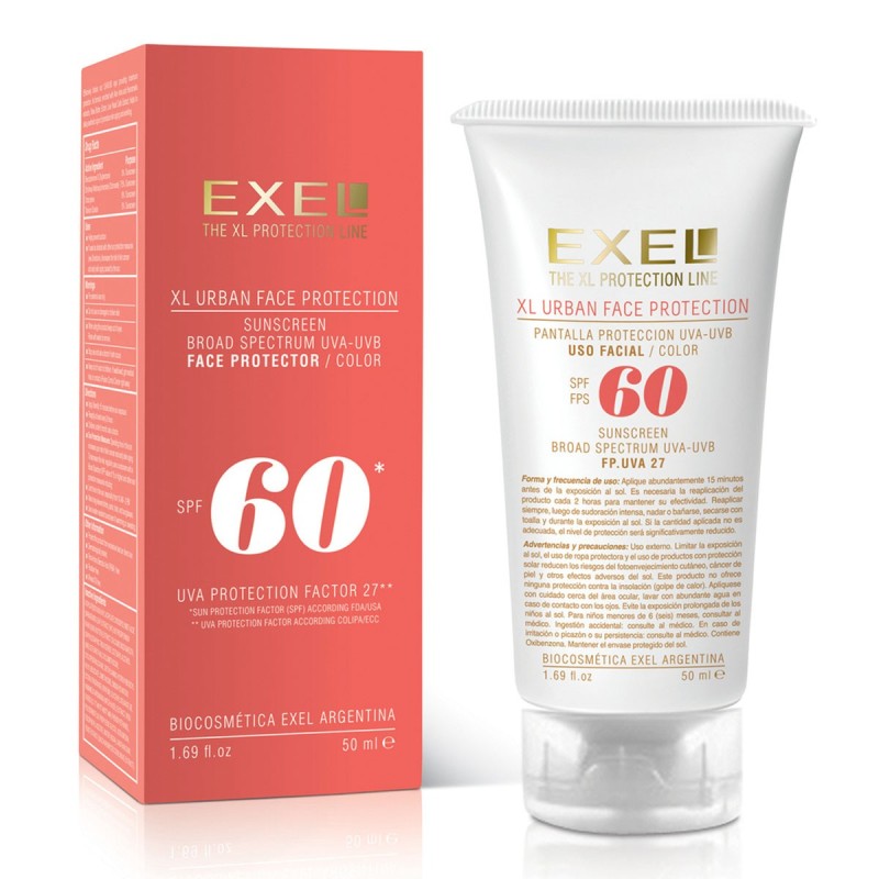 Protector Solar XL URBAN FACE PROT SPF 60 50 ml Exel