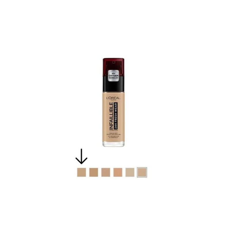 Base Infallible 24HS Tono 140 Golden Beige 30 ml  Loreal