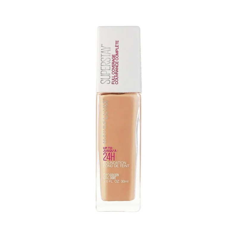 Base Superstay Full Coverage Tono 312  Golden 30 ml Maybelline