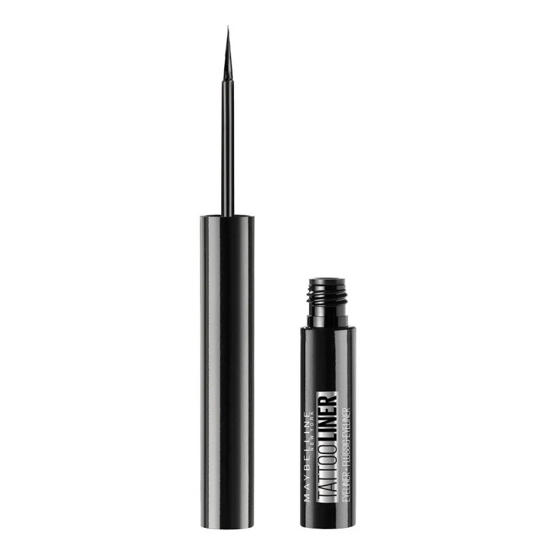 Delineador Tattoo Gel liner liquid ink 710 black 1.3 Gr Maybelline