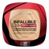 Base compacta Infaillible 24Hs Fresh Wear 120  Vainilla 9 Gr Loreal Paris