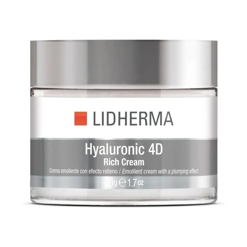 Crema RICH CREAM HYALURONIC 4D 50 Gr Lidherma