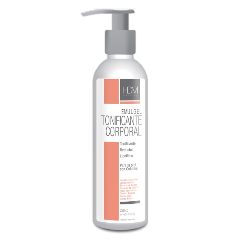 Emulsión tonificante emulgel corporal 300 ml HDM