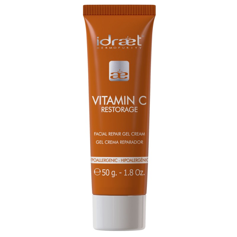 Crema gel VITAMINA C reparador 50 gr Idraet