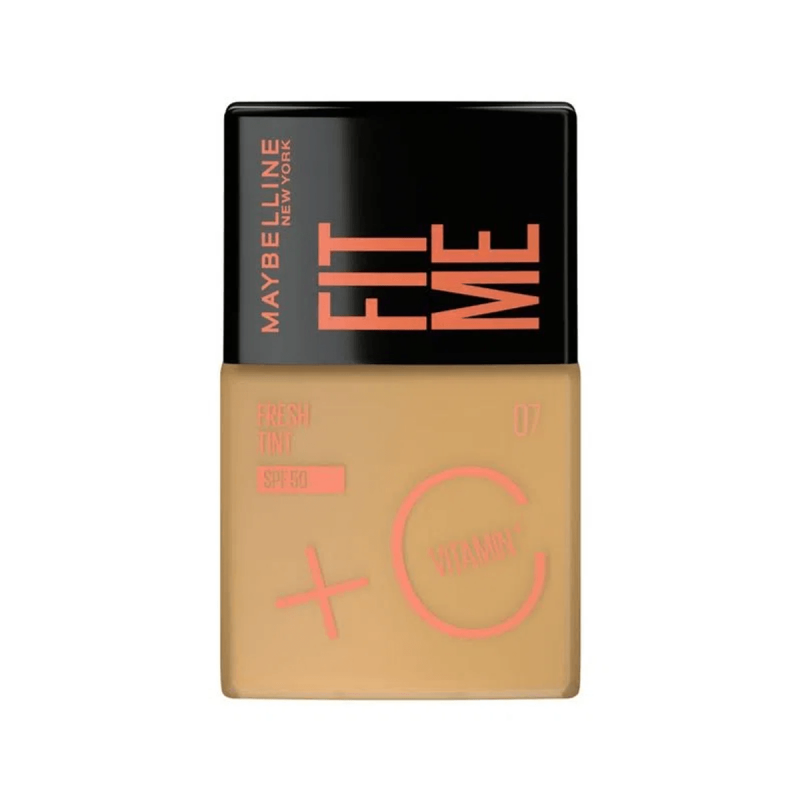 Base Fit Me Fresh Tint VitC SPF50 Tono 07 Maybelline