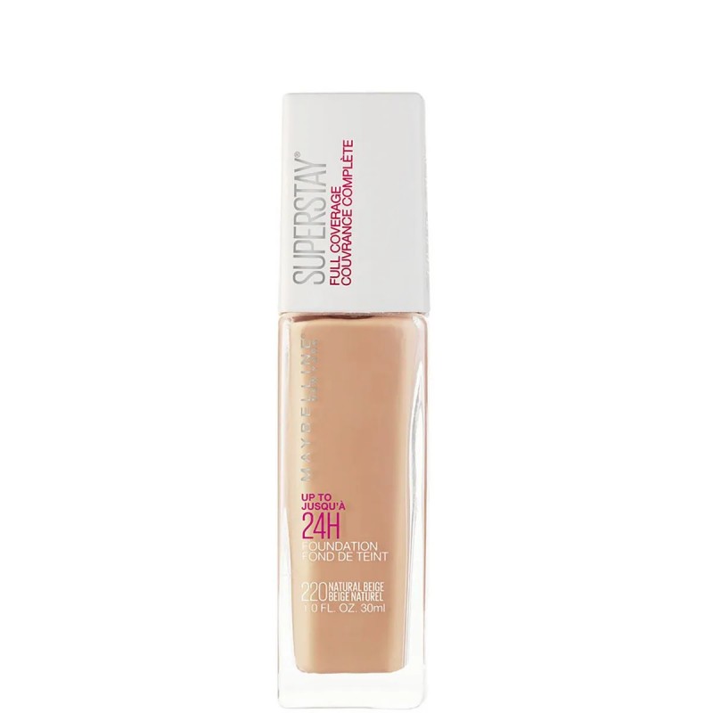 Base Superstay Full Coverage Tono Natural Beige 30 ml Maybelline