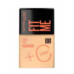 BASE FIT ME FRESH TINT VIT C SPF50 TONO 0,5 MAYBELLINE