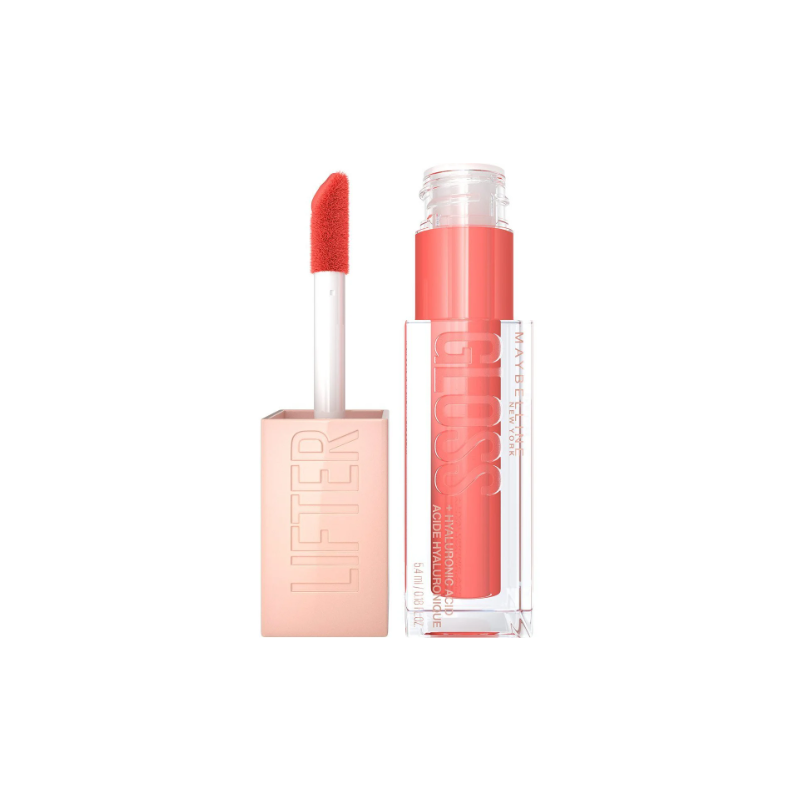 LIFTER GLOSS MAYBELLINE FORMULA CON ACIDO HIALURONICO TONO PEACH RING